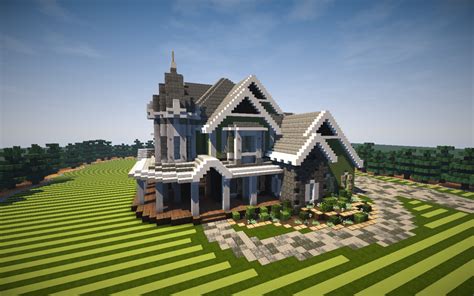 minecraft victorian mansion|victorian style minecraft house.